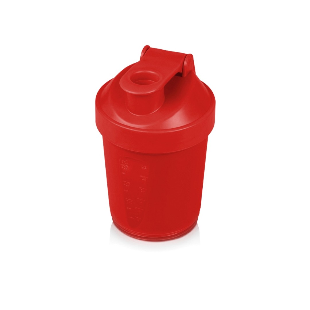 Шейкер для спортивного питания «Level Up», красный