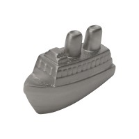 Подставка для визиток "Круиз", серебристый/черный