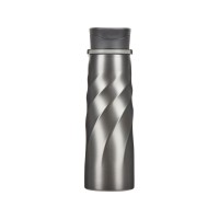 Бутылка для воды «Athletica», 1000 мл, нержавеющая сталь, серый