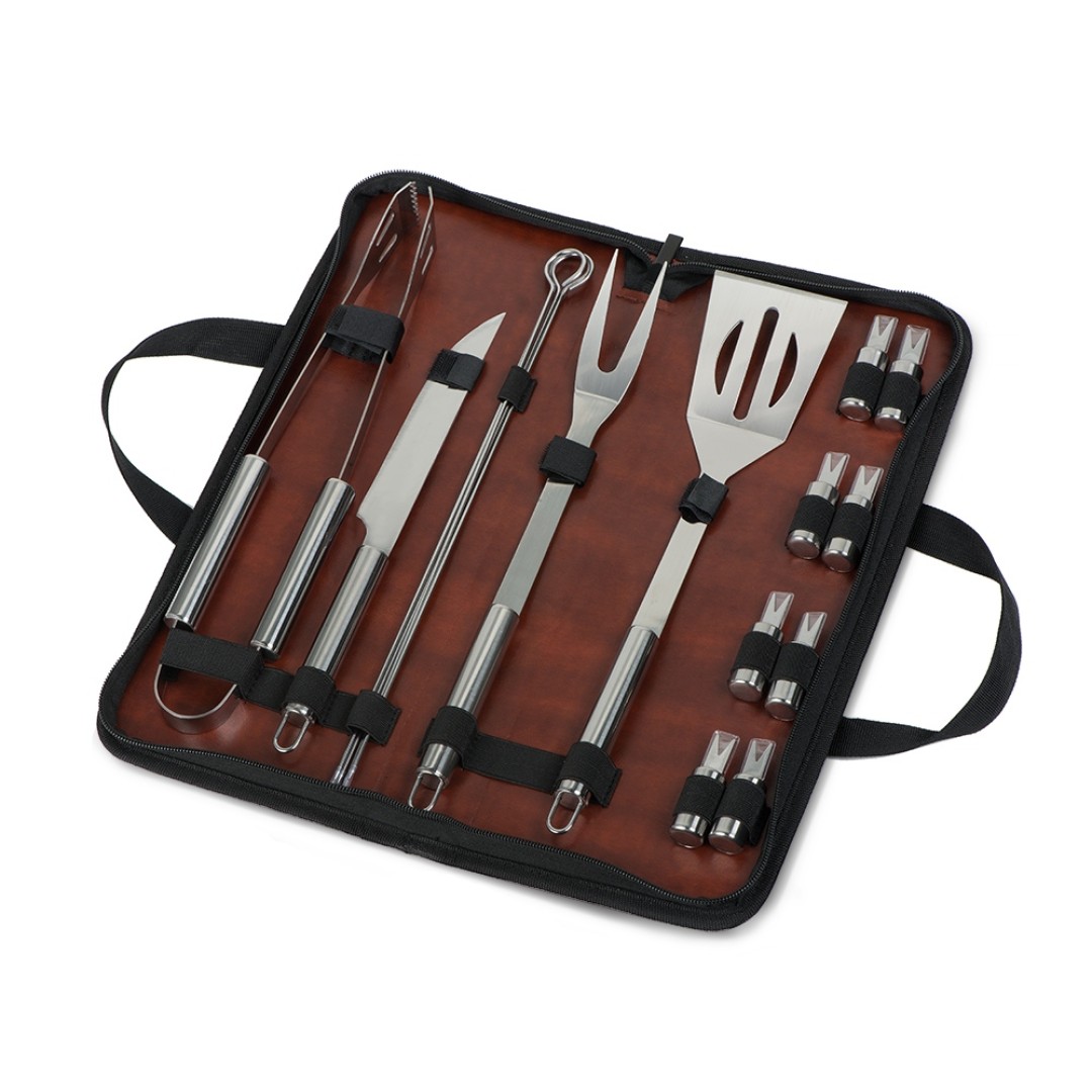 Набор для BBQ Fabrizio в инд.чехле, черный