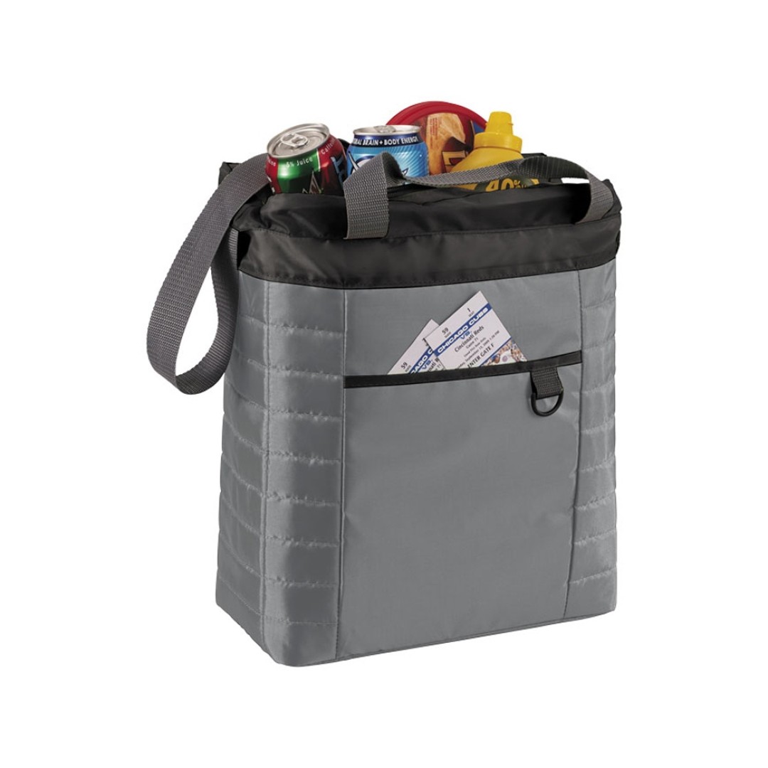 Стеганая сумка-холодильник «Cool Event», черный
