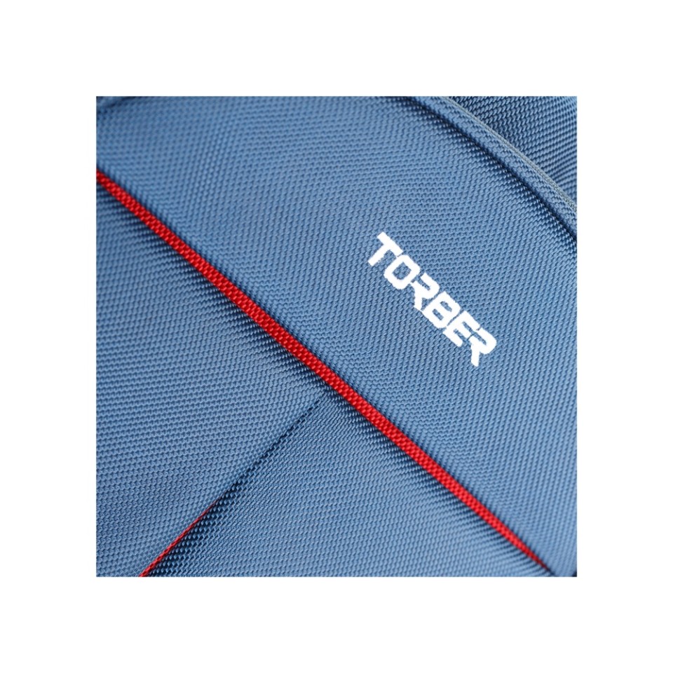 Рюкзак TORBER FORGRAD с отделением для ноутбука 15", синий, полиэстер, 46 х 32 x 13 см