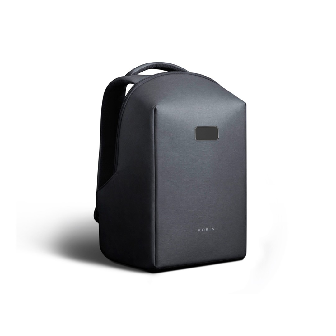 Водостойкий антикражный рюкзак Hipack для ноутбука 15.6", черный