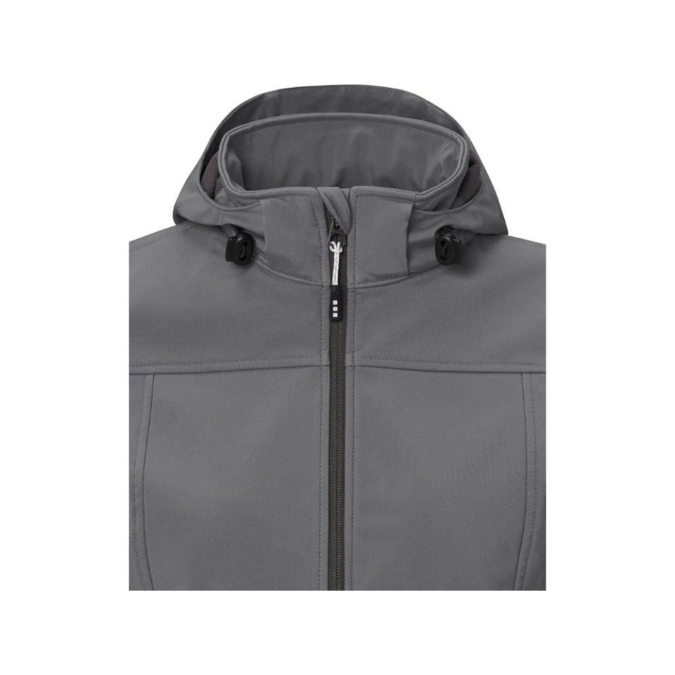 Куртка софтшел "Langley" женская, steel grey