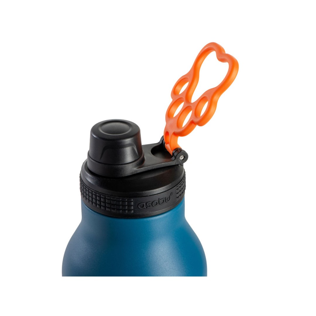 Вакуумный термос «Buddy» 3-в-1 со съемными мисками для питомцев, 1000 мл, синий