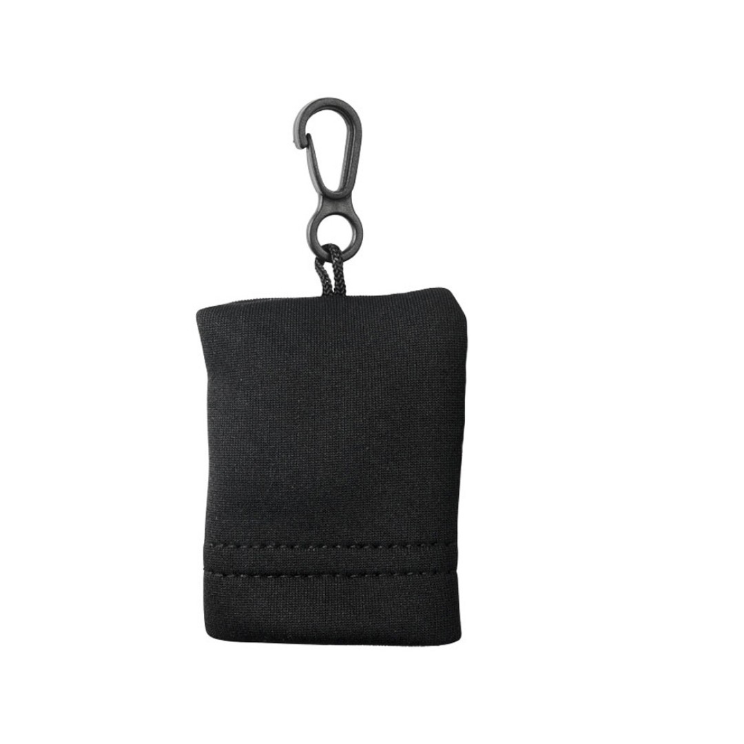 Очищающая салфетка «Neat» из микрофибры в чехле, черный