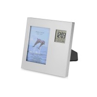 Часы "Рамка", серебристый