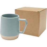 Dolce керамическая кружка объемом 300 мл с матовой отделкой, синий