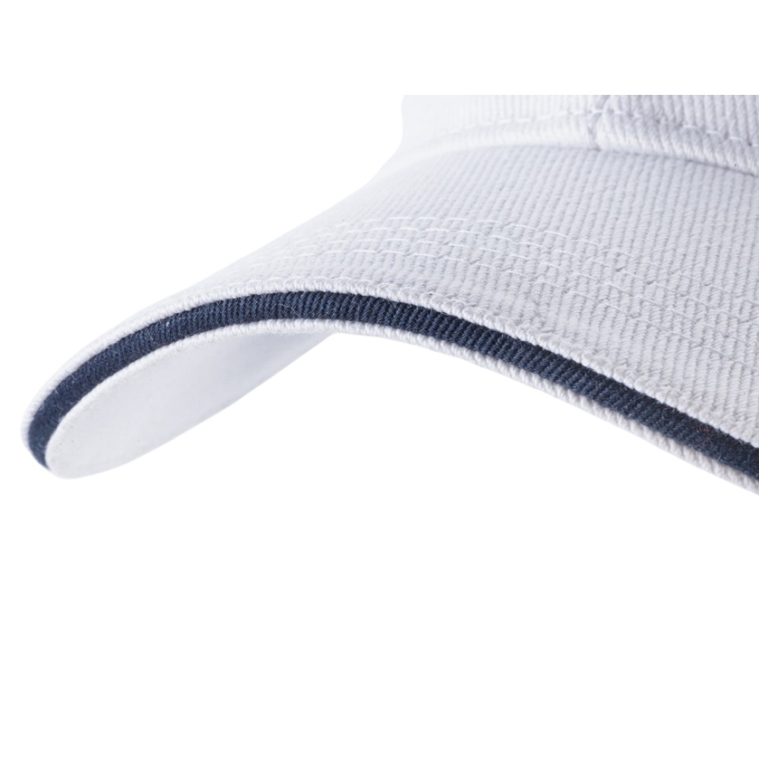 Бейсболка «Cancun», белый/темно-синий