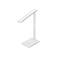 Настольная лампа с функцией беспроводной зарядки "Starline", белый
