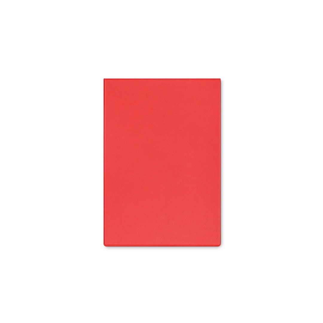 Планшет на магнитах без крышки из экокожи "Favor", красный