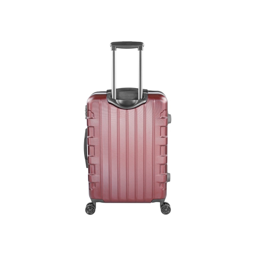 Чемодан BUGATTI Galatea, красный, поликарбонат / АБС-пластик, 46х27,5х67 см, 65 л