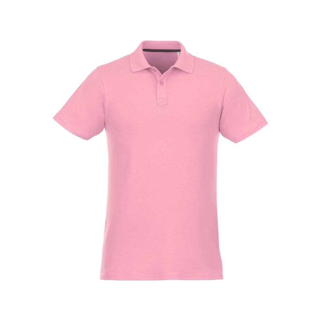 Мужское поло Helios с коротким рукавом, light pink