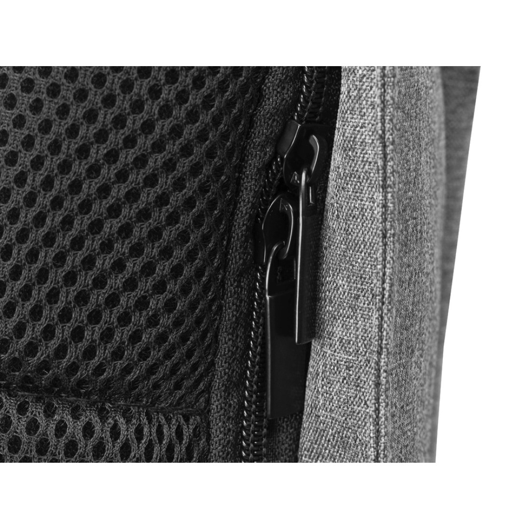 Противокражный рюкзак Comfort для ноутбука 15'', серый/черный