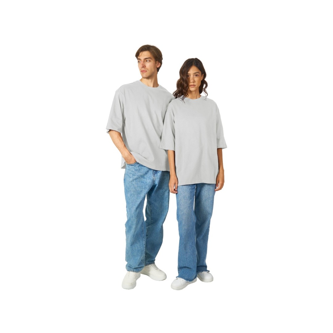 Футболка Berlin к/р оверсайз, 100% хлопок, 180гр, жемчужный