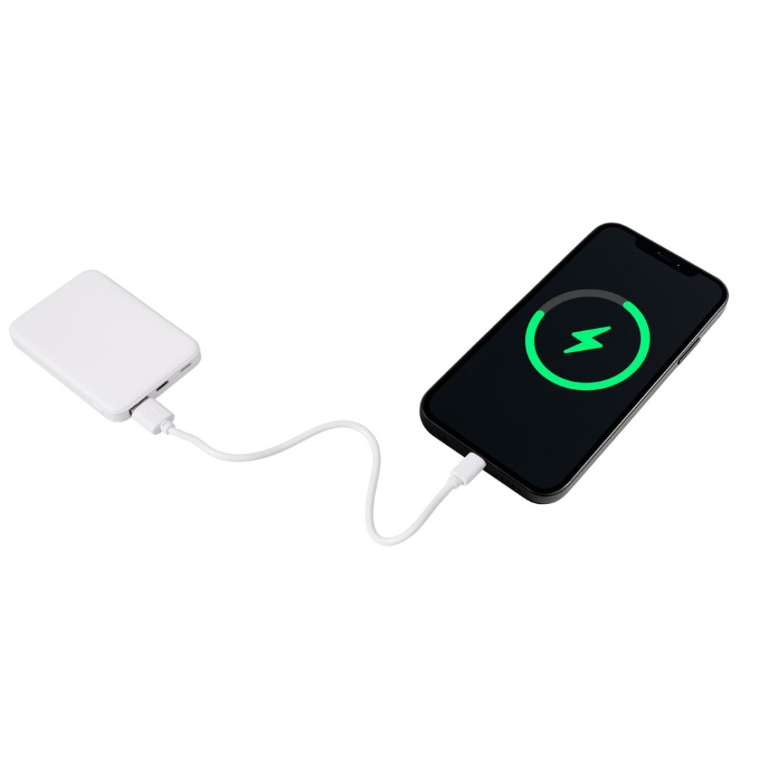 Внешний аккумулятор «Simp», 5000 мАч, белый