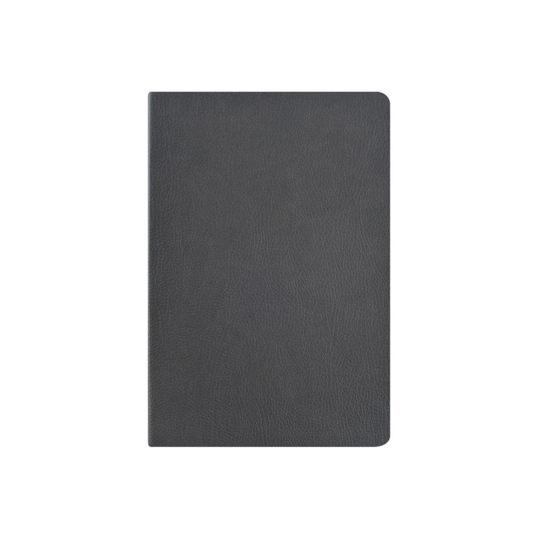 Ежедневник недатированный А5 "Megapolis Nappa Flex", графитовый серый