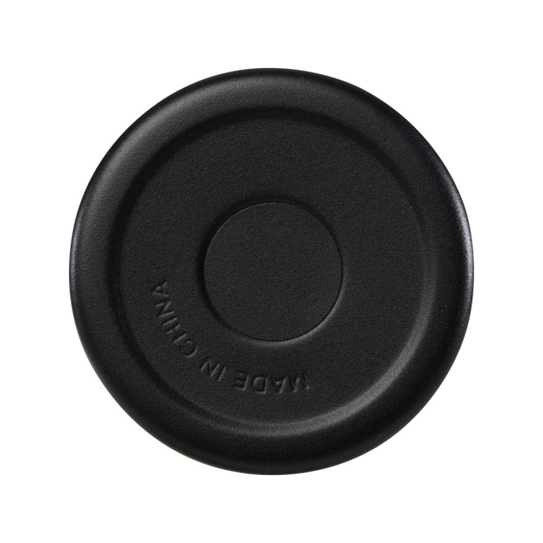 Sydney медная кружка с двойными стенками, сертифицированная согласно RCS, с вакуумной изоляцией и соломинкой, 1200 мл - сплошной черный