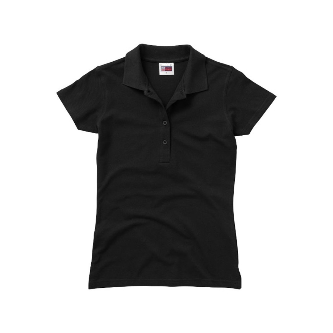 Рубашка поло "First N" женская, черный