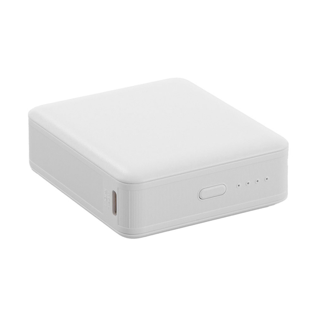 Внешний аккумулятор «Brick 10» с быстрой зарядкой QC/PD, 10000 мАч, белый