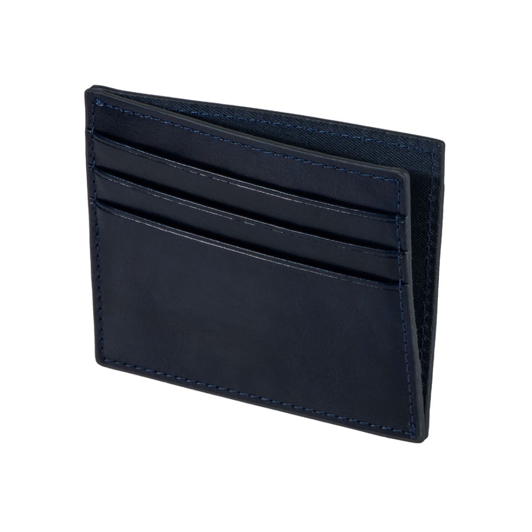 Картхолдер для 6 пластиковых карт с RFID-защитой "Fabrizio", синий