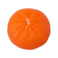 Набор свечей "Мандарины в сетке", оранжевый