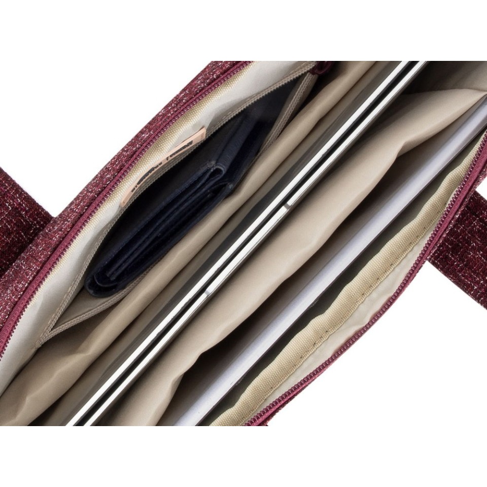 RIVACASE 7921 burgundy red сумка для ноутбука 14"