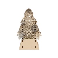 Декоративная фигура "Ель" с электрической свечой