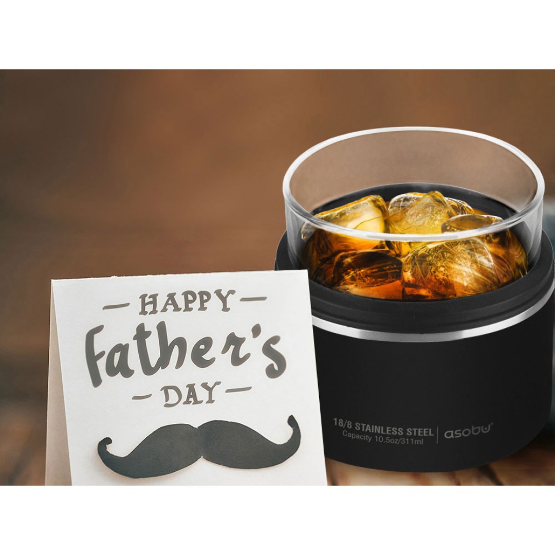 Тумблер для виски WHISKEY KUZIE, черный