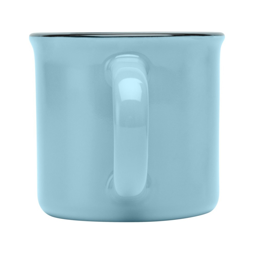 Bari керамическая кружка объемом 240 мл, синий риф