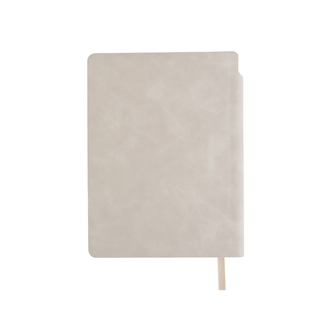 Блокнот А5 "Notepeno Max", 96 листов 80 гр/м2 белой FSC бумаги, бежевый