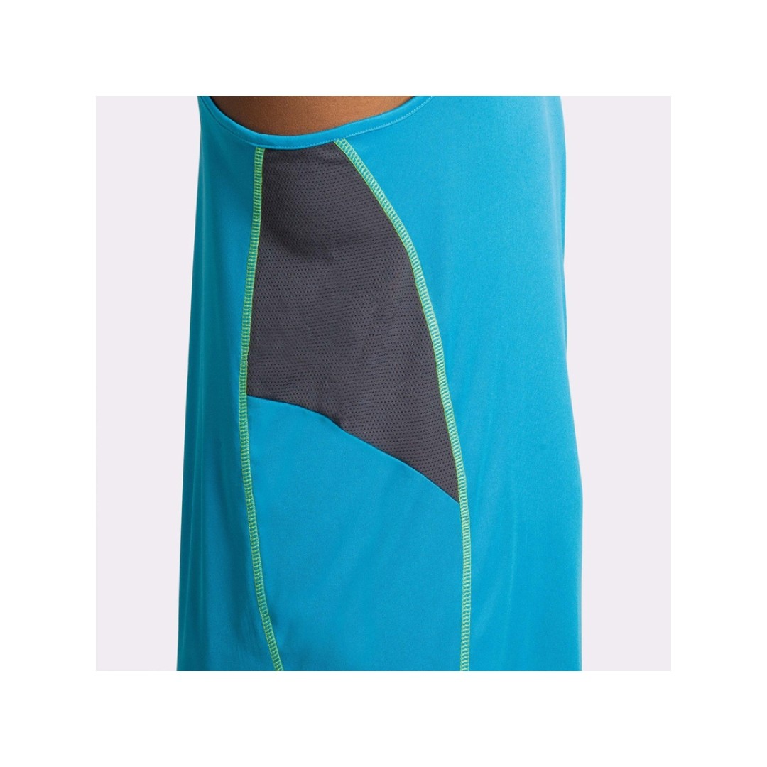 Майка "Misano" мужская, бирюзовый/эбеновый