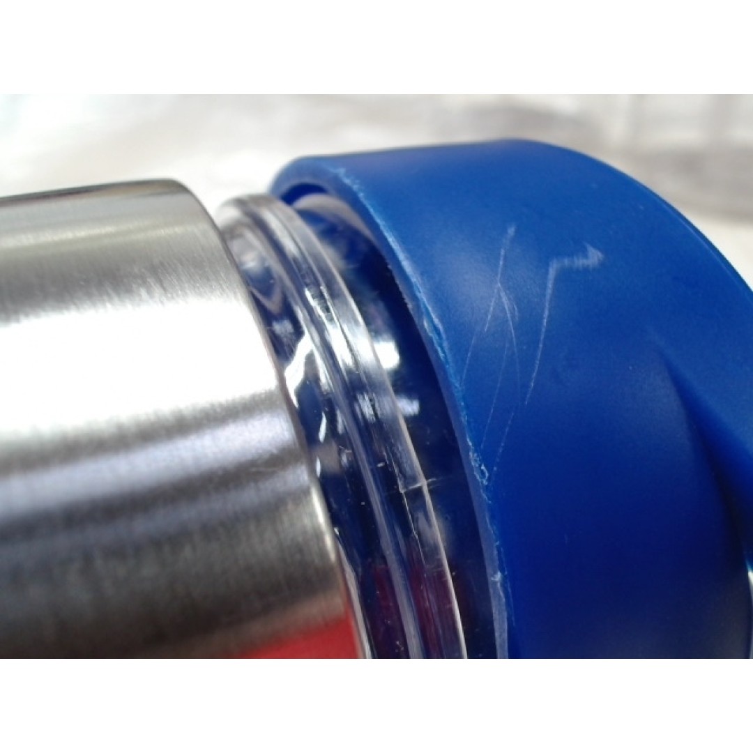 Бутылка для воды "Pallant ", тритан, 700мл, прозрачный/синий