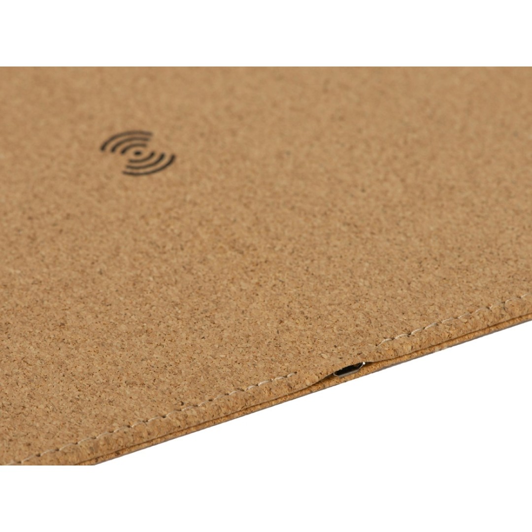 Пробковый коврик для мыши с беспроводной зарядкой «Querсus»