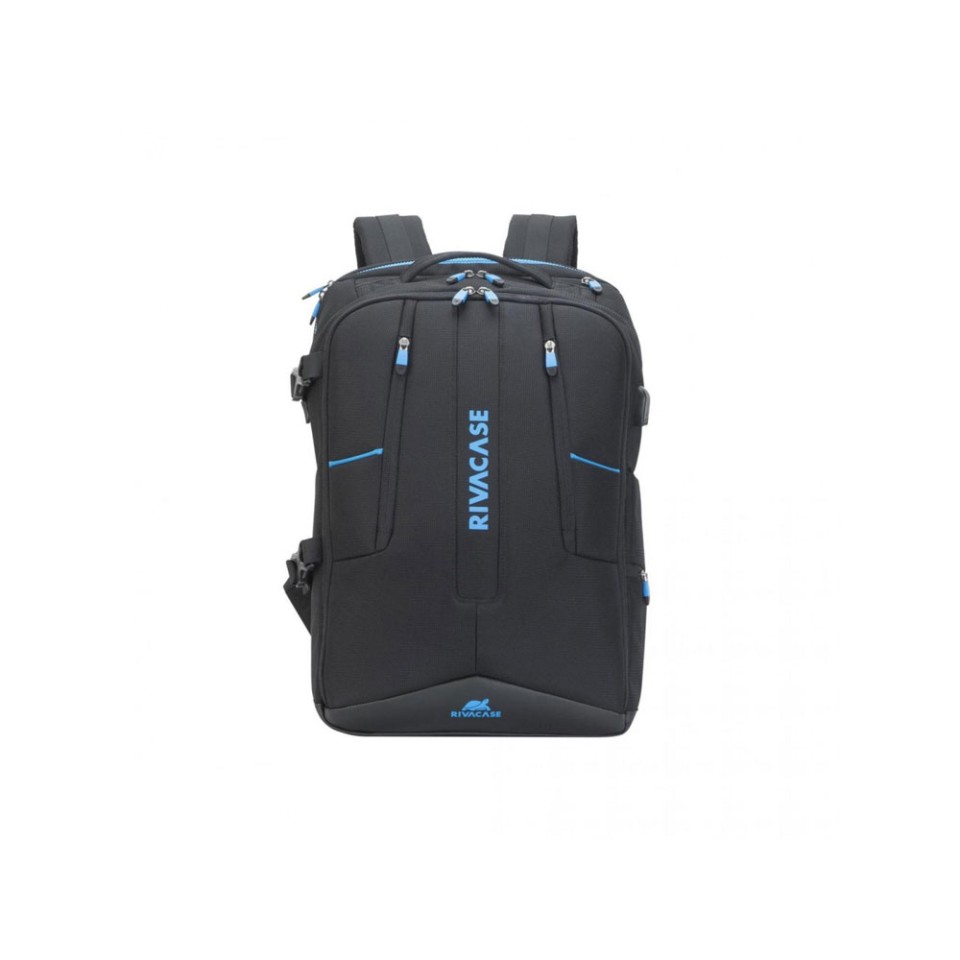 RIVACASE 7860 black профессиональный рюкзак для геймеров 17.3"