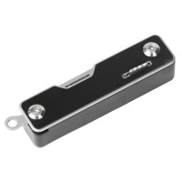 Мультитул-складной Canto 10-в-1 с защитным фиксатором, серебристый/черный