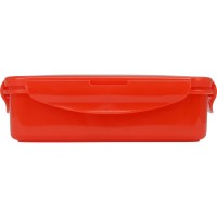 Герметичный ланч-бокс «Foody» с двумя секциями, 650мл, красный