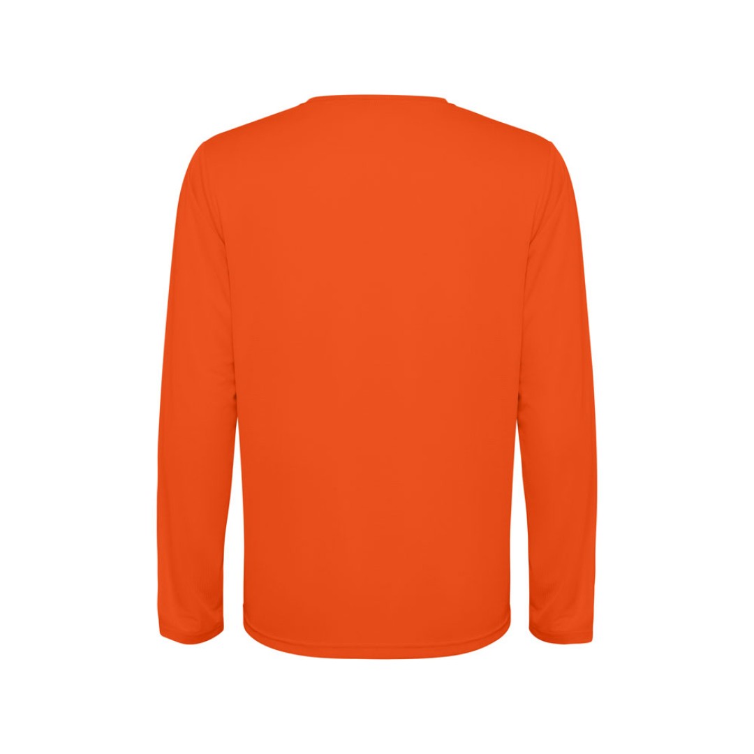 Лонгслив «Estoril» детский, огненно-оранжевый