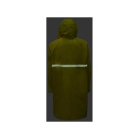 Длинный дождевик Lanai  из полиэстера со светоотражающей тесьмой, желтый