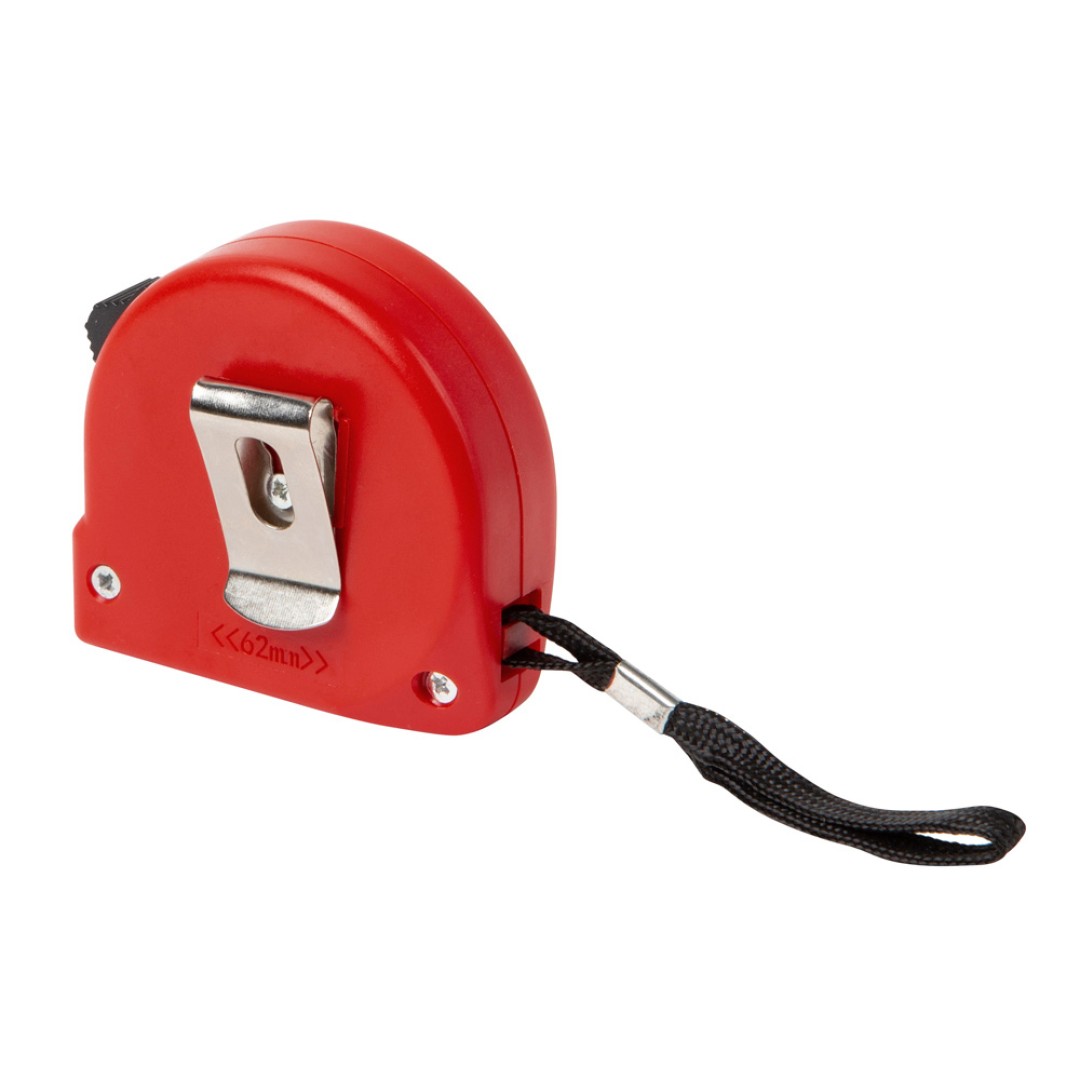 Рулетка "Stash" 3м, красный