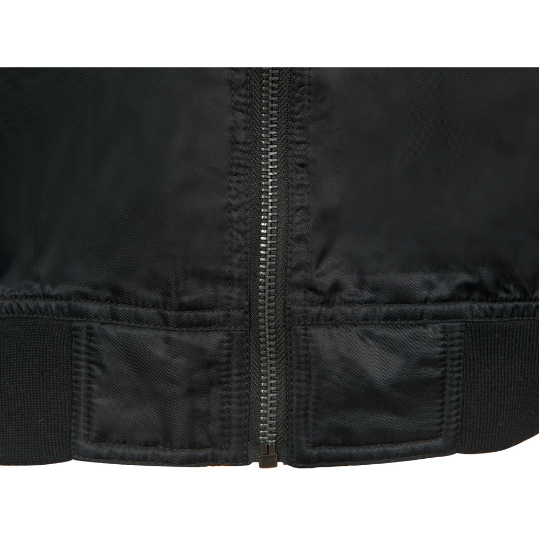 Куртка бомбер «Antwerpen» унисекс, черный