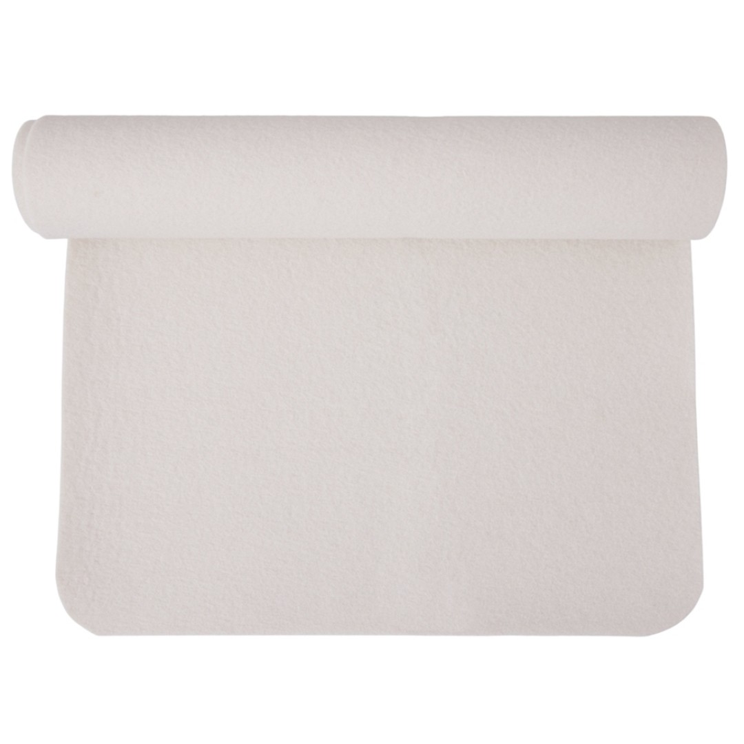 Лежак белый без вышивки  (150см на 50см)