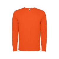 Лонгслив «Estoril» детский, огненно-оранжевый
