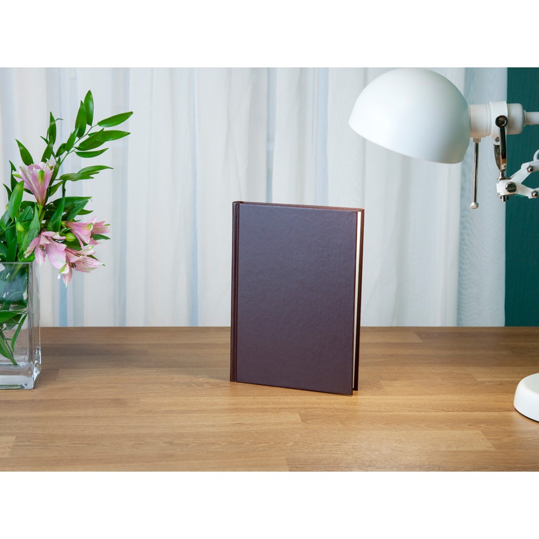 Ежедневник недатированный А5 «Ideal New», коричневый