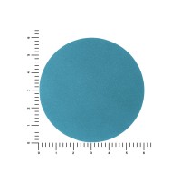 ПАТЧ КРУГ nubuk (голубой) 6,0 х 6,0 см