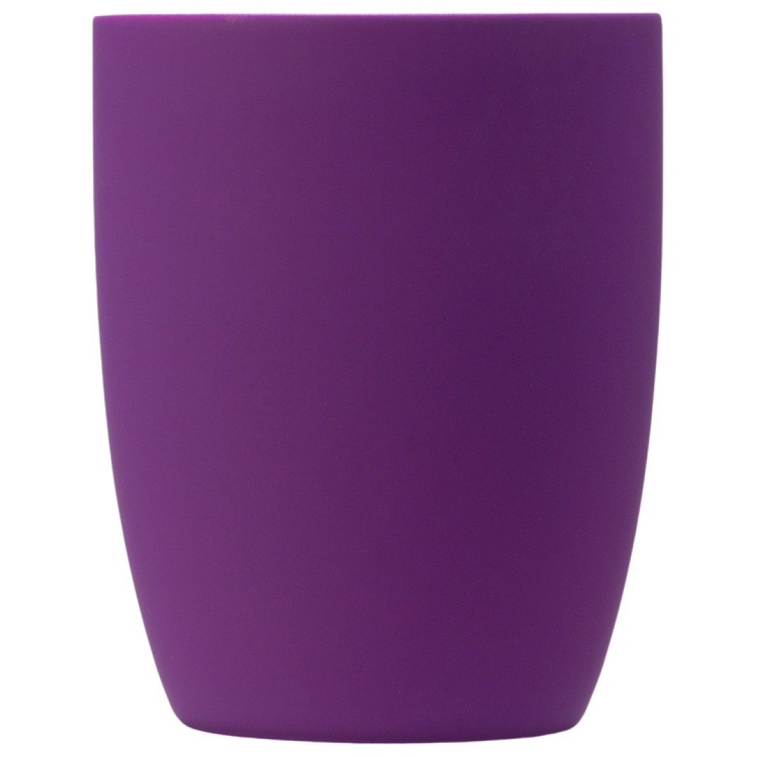 Кружка с покрытием soft-touch C1, фиолетовый