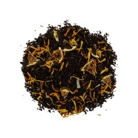 Чай черный "Новогодний мандарин" в картонном стаканчике, 50 гр.