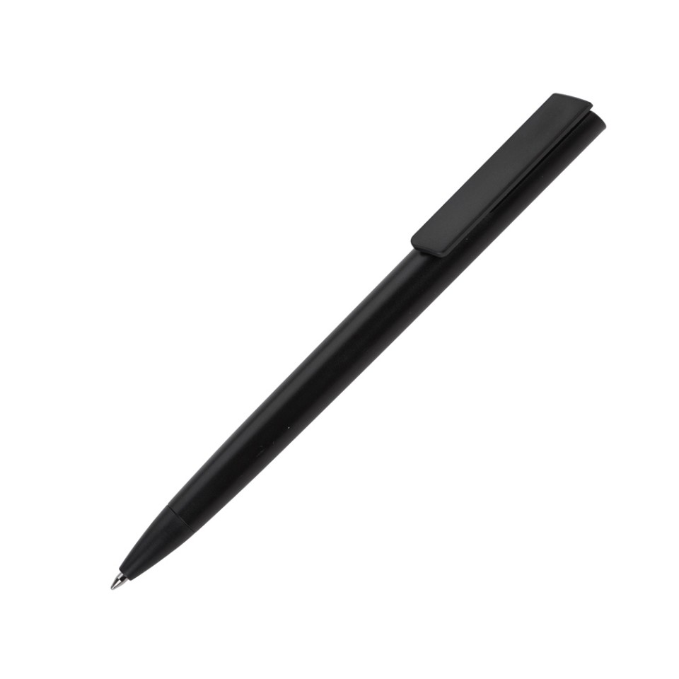 Ручка пластиковая шариковая "Taper Solid", матовый черный
