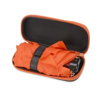 Зонт складной "Stella", механический 18", оранжевый (Р)