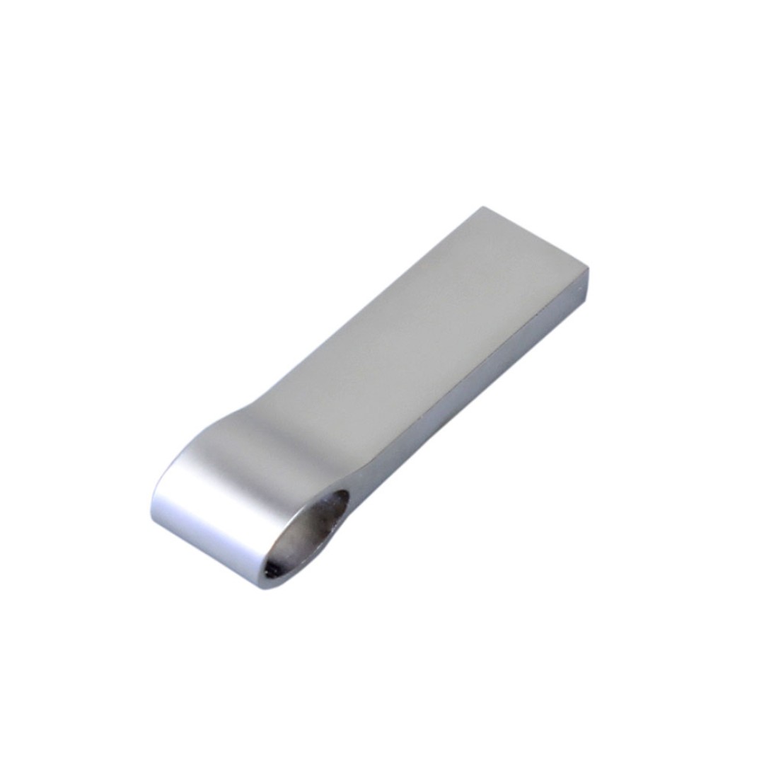 USB 2.0-флешка на 4 Гб с мини чипом, компактный дизайн, боковое отверстие для цепочки